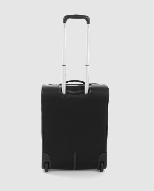 Maleta de cabina expandible SPEED, blanda negra, con capacidad hasta 48 L