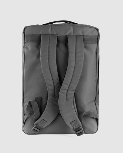 Mochila SPEED gris oscuro con cierre de cremallera
