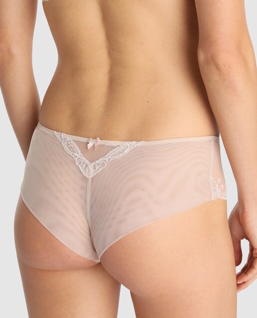 Culotte Splendeur Soie Lise Charmel con tejido a contraste