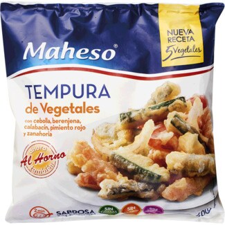 Maheso Tempura de Verduras embalagem 400 g