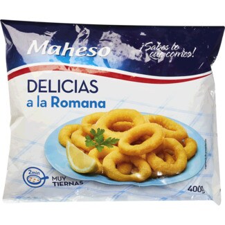 Maheso Calamar à Romana embalagem 400 g