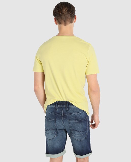 Bermuda vaquera de hombre Jack & Jones azul