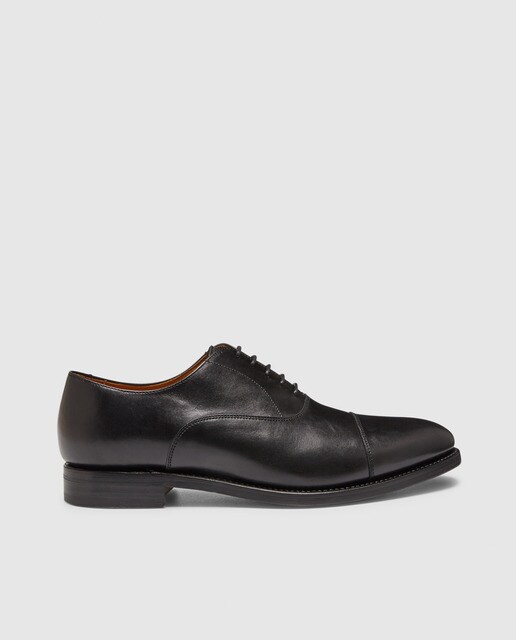 Zapatos de cordones de hombre Berwick de piel en color negro