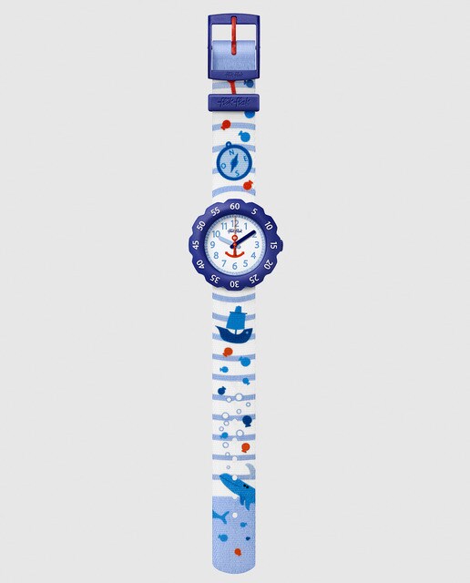 Reloj de niño Flik Flak FPSP027 con estampado azul