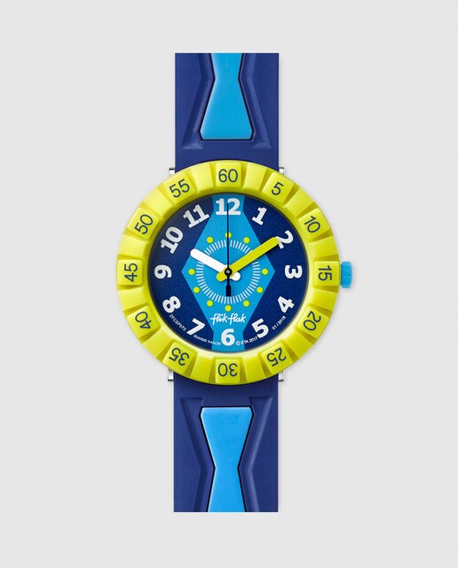 Reloj de niño Flik Flak FCSP072 azul bicolor