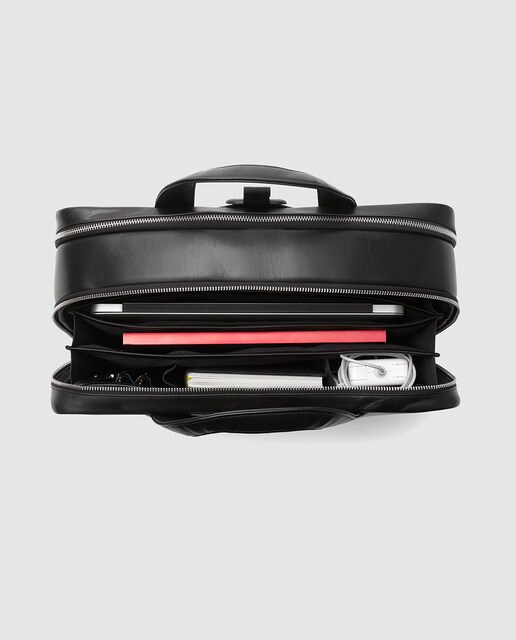 Bugaboo bolso para portátil de piel negro