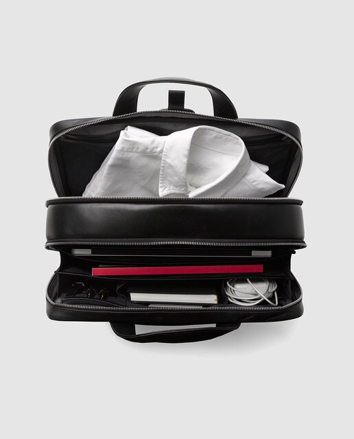Bugaboo bolso para portátil de piel negro