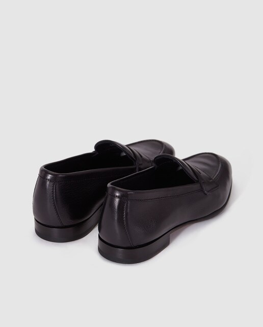 Mocasines de hombre Carmina s en piel de color negro