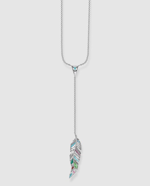 Colgante Thomas Sabo Glam & Soul pluma de plata