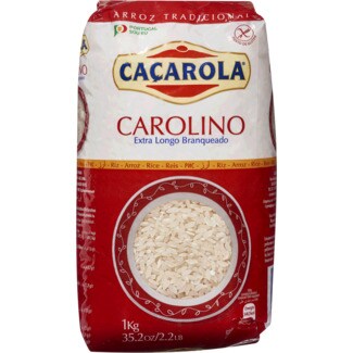 Caçarola Arroz Carolino Extra Longo embalagem 1 kg