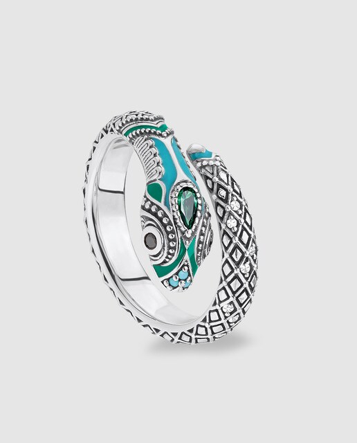 Anillo Thomas Sabo Glam & Soul serpiente de plata
