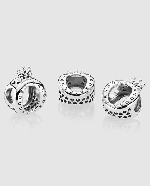 Charm Corona O de plata Pandora