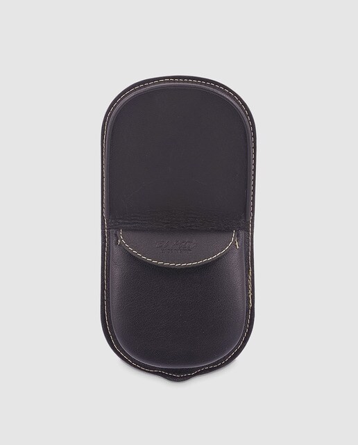 Monedero de hombre en piel de color negro