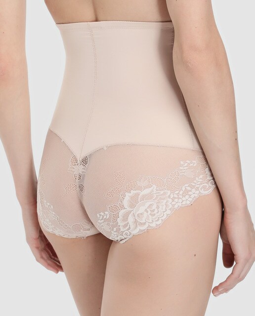 Cueca alta Shape Greta Janira com renda