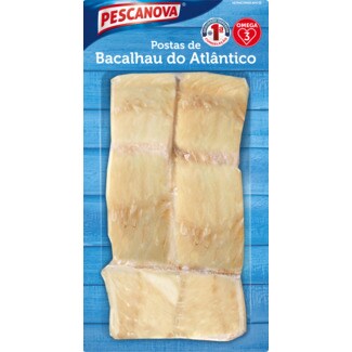 Pescanova Postas de Bacalhau do Atlântico embalagem 700 g