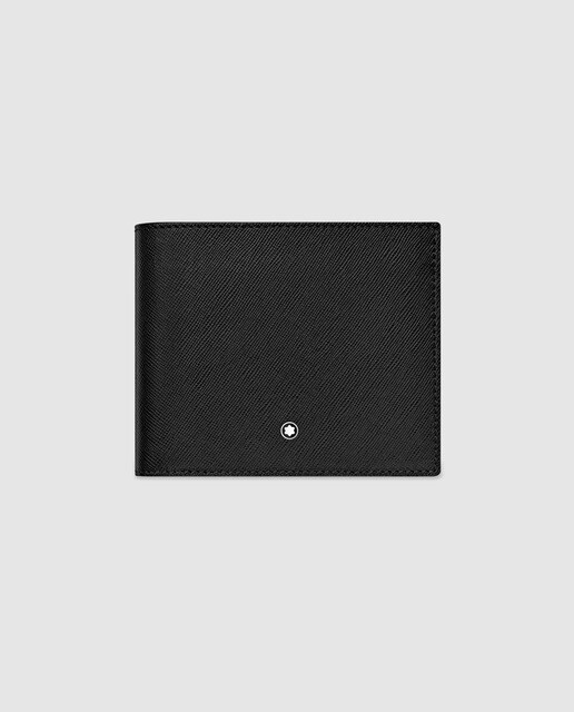 Cartera de hombre Montblanc en piel de color negro