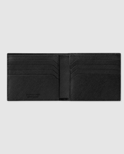 Cartera de hombre Montblanc en piel de color negro
