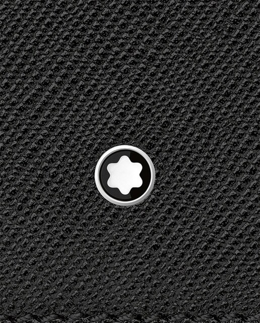 Cartera de hombre Montblanc en piel de color negro