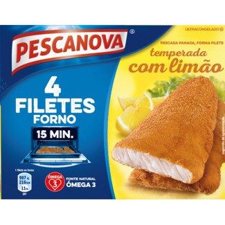Pescanova Pescada Panada Temperada com Limão embalagem 400 g