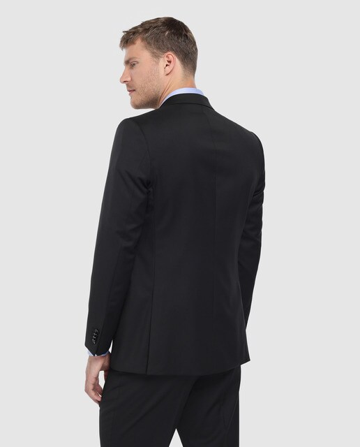 Americana de hombre Emidio Tucci classic lisa negra