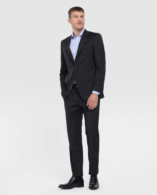 Americana de hombre Emidio Tucci classic lisa negra
