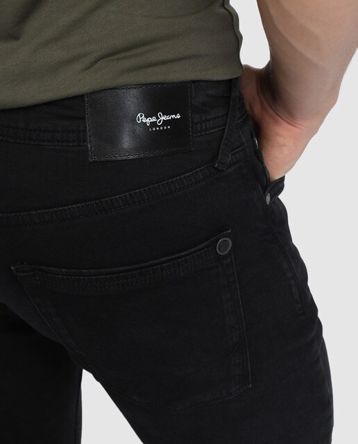 Vaquero de hombre Pepe Jeans regular negro