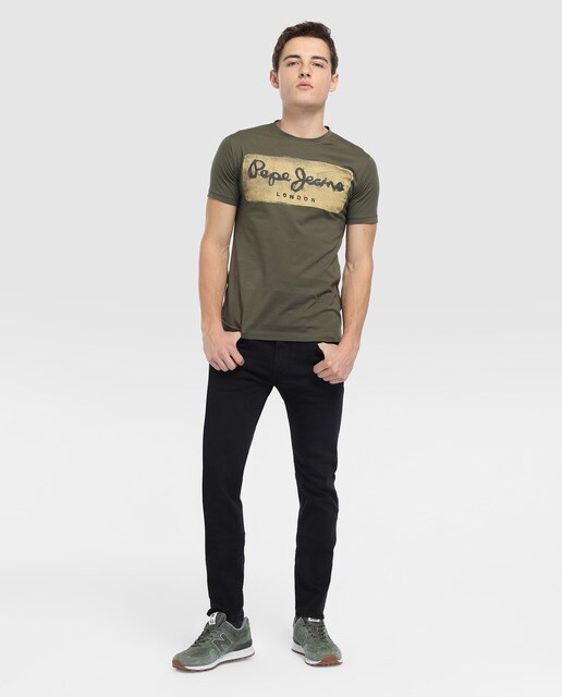 Vaquero de hombre Pepe Jeans regular negro