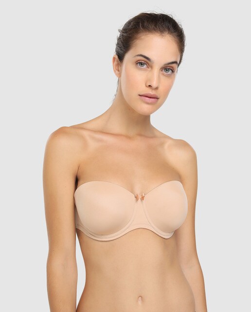 Sujetador bandeau con foam