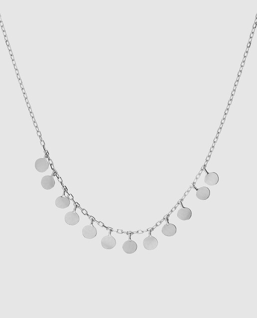 Collar Agatha Paris placas de plata