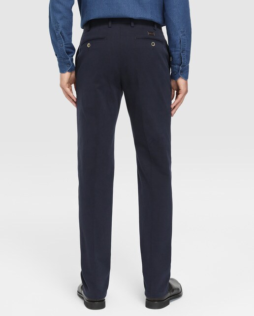 Chino de hombre Mirto regular azul