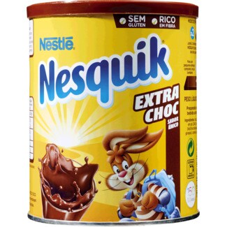 Nestlé Nesquik Extra Choc Achocolatado em Pó lata 390 g