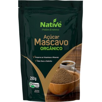 Native Açúcar Mascavado Biológico embalagem 250 g