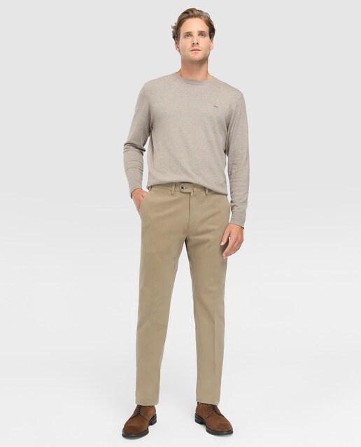 Chino de hombre Mirto regular beige