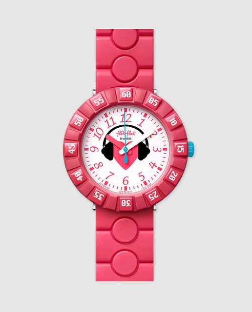 Reloj de niña Flik Flak Play It FCSP068 plástico rosa