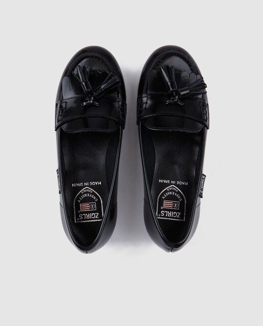 Mocasines de niña Zgirls negros