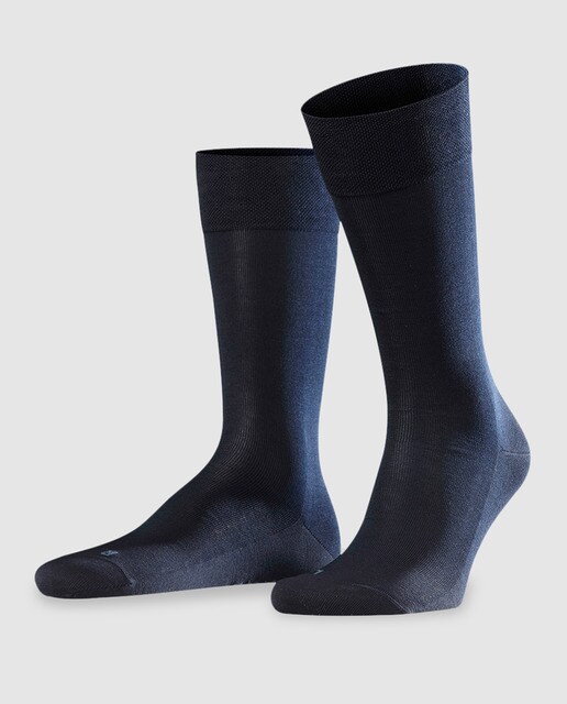 Meias de homem Falke curtas azul-marinho