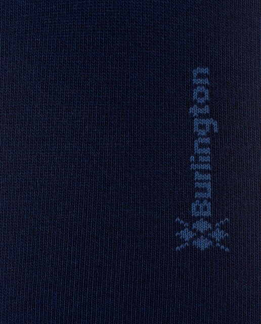 Calcetines de hombre Burlington azules lisos