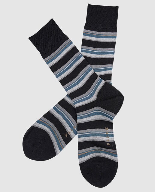 Calcetines de hombre Falke cortos de rayas