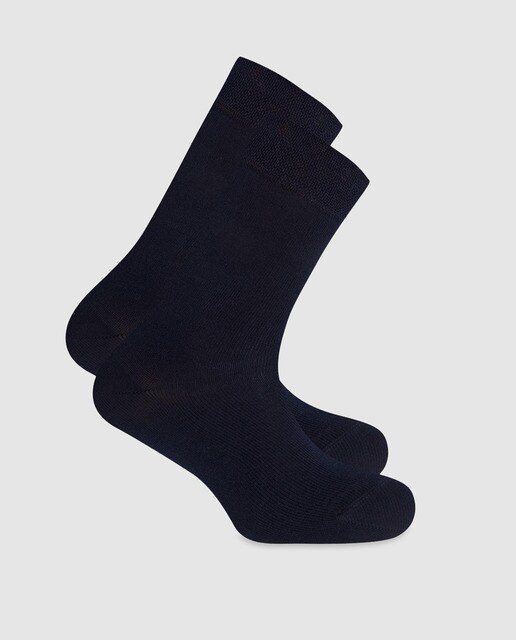 Calcetines de hombre Punto Blanco cortos azules