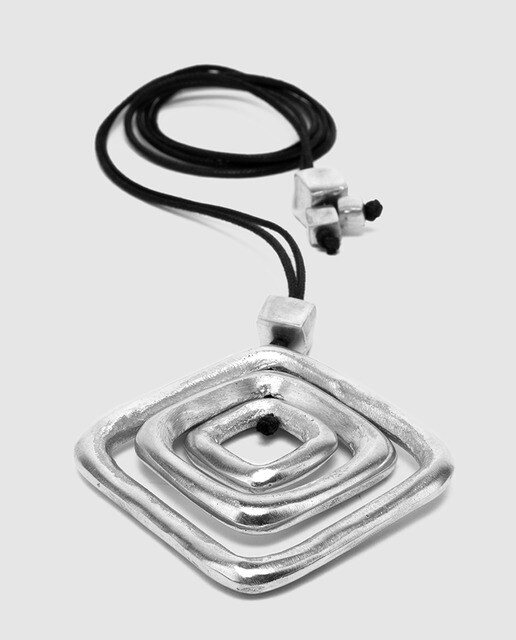 Colgante Vestopazzo Aluminium cuadrado