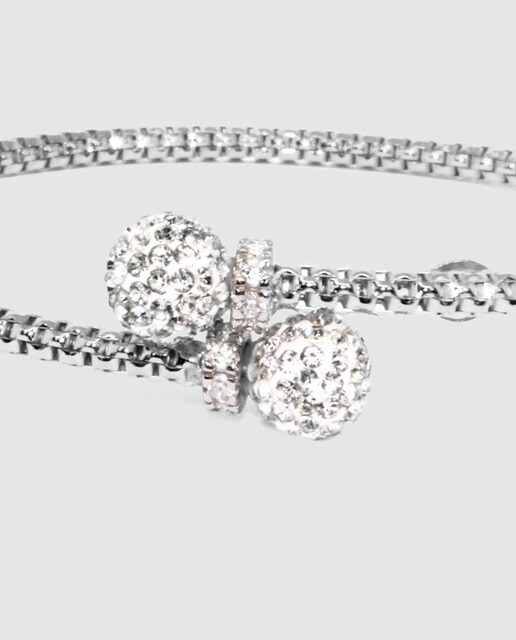 Pulsera Alexandra Plata Sunset de plata y circonitas