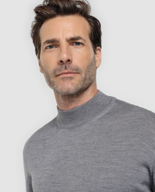 Jersey de hombre gris