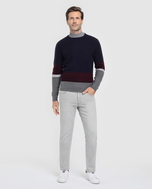 Jersey de hombre gris