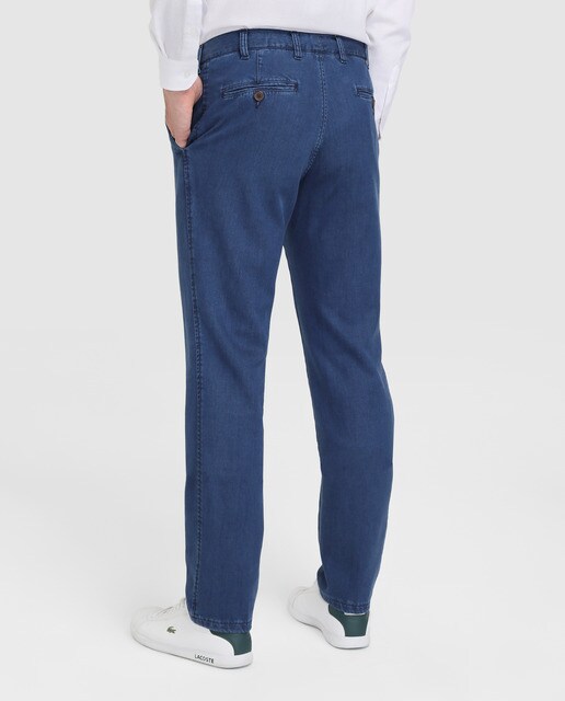 Vaquero de hombre Barbour regular azul