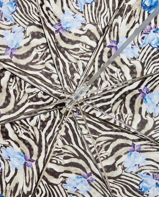Paraguas largo Ezpeleta High Quality animal print y estampado floral