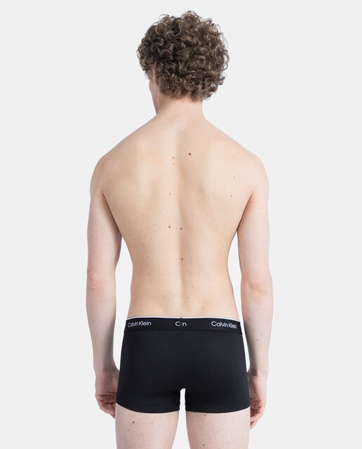 Pack de dos boxers de punto de hombre Calvin Klein negros