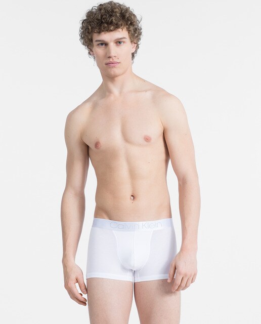 Boxer de punto de hombre Calvin Klein blanco