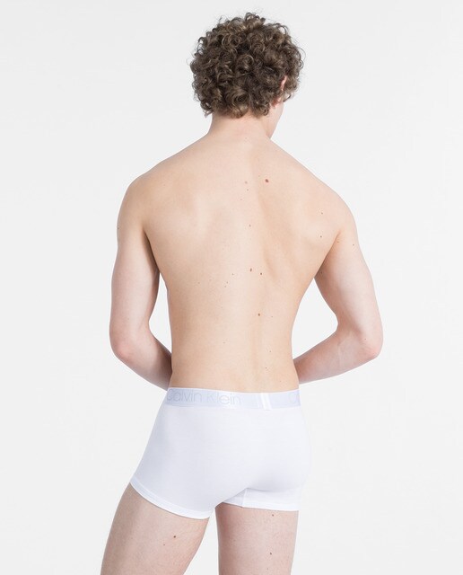 Boxer de punto de hombre Calvin Klein blanco
