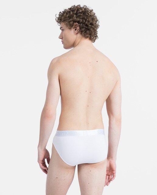 Slip de hombre Calvin Klein blanco