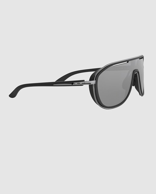 Gafas de sol de mujer Oakley Outpace de lente única metálicas en plateado